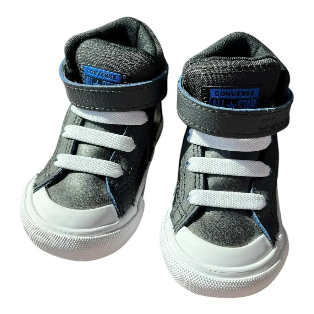 Converse Chuck Taylor All Star * Malden Street Boot Size 3 Black High Tops Shoes